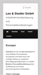Mobile Screenshot of leo-stadler.de