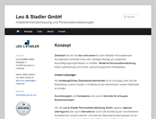 Tablet Screenshot of leo-stadler.de